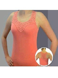 SF-Canotta Neve /майка жен./ papaya 2-S/M