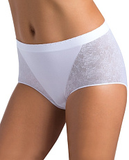INM Culotte setificato Daily /трусы-кулотты жен/ bianco 2-S/M