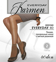 KARMEN K-Everyday 40 /носки 2 пары/ antilope unica