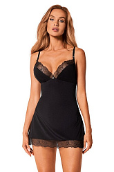 OBSESSIVE BELLA ROU Chemise черный XL/XXL