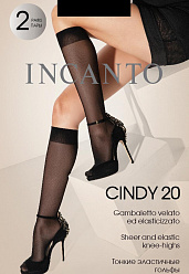 IN Cindy 20 /гольфы 2 пары/ melon unica