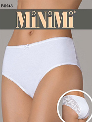 MIN BO243 /трусы слипы maxi/ avorio 44