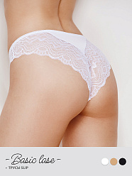 MIN MNM LACE 2222 Slip /трусы жен./ bianco 44