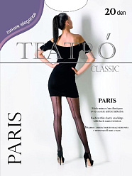Teatro PARIS 20 колготки со швом naturelle 2