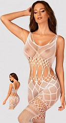 OBSESSIVE BODYSTOCKING G330 белый S/M/L