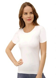 SF-T-shirt /футболка жен./ bianco 2S-44