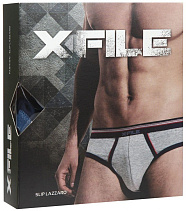 X-FILE XF-Slip LAZZARO /трусы муж/ blu 2-S