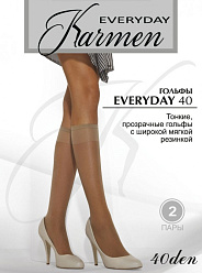 KARMEN K-Everyday 40 /гольфы 2 пары/ antilope unica