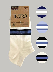 Teatro SOCKS MEN 10 Sport basic /носки муж./ light-blue 41-43