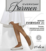 KARMEN K-Everyday 20 /носки 2 пары/ antilope unica