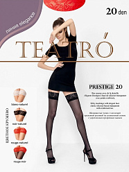 Teatro PRESTIGE 20 Fashion чулки blanc-melon 3