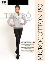 Teatro MICRO COTTON 150 колготки nero 5