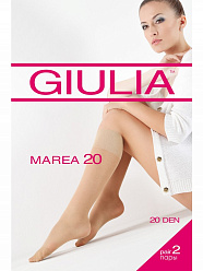 Giulia Marea 20 Lycra /гольфы 2 пары/ daino unica