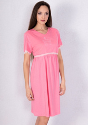 VS 17111308 /платье для кормящих/ розовый 44/S