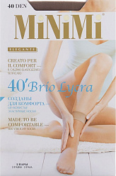 MIN Brio 40 lycra /носки 2 пары/ caramello unica