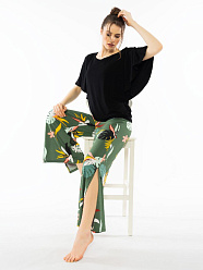 VS 011013 0347 /футболка и брюки жен/ зеленый M