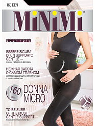 MIN Donna Micro 160 /колготки для беременных/ nero 2