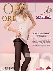 ORI Capri 70 /колготки с шортиками/ cappuccino 4