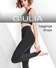 Giulia Leggings Straps /леггинсы/ nero L/XL