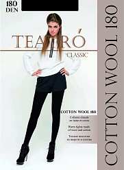 Teatro COTON Wool колготки moka 2