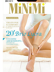 MIN Brio 20 lycra /носки 2 пары/ caramello unica