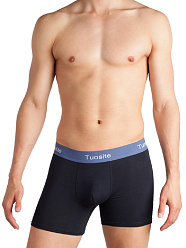 TUOSITE TS7820-1 /боксеры муж./ черный-синий 3XL-54-56