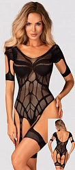 OBSESSIVE BODYSTOCKING G334 черный S/M/L