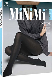 MIN Cotone 70 XL /колготки/ moka 5