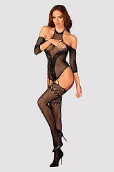 OBSESSIVE BODYSTOCKING G333 черный S/M/L