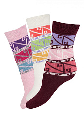 MM 2623_Геометрия /носки жен./ assorti unica