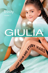 Giulia Trinity 01 /колготки дет/ grigio-scuro 116-122