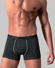 X-FILE XF-Boxer ROMBO /трусы муж/ grigio-melange-blu 2-S