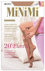 MIN Elastic 20 lycra /гольфы 2 пары/ bianco unica