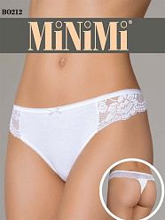 MIN BO212 /трусы стринги/ avorio 42
