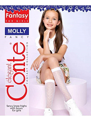 CN Molly 18-22 /гольфы дет.нарядные/ bianco 18