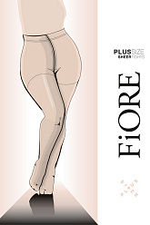 FR Plus Size 20 XL /колготки/ черный 6