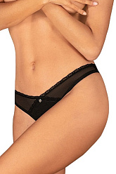 OBSESSIVE LATINESA Thong crotchless черный M/L