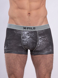 X-FILE XF-Boxer DENIM /трусы муж/ nero 4-L