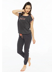 VS 009232 0621 /футболка и брюки жен/ графитовый S