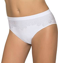 INM Slip midi Pizzo jacquard /трусы жен/ bianco 2-S/M